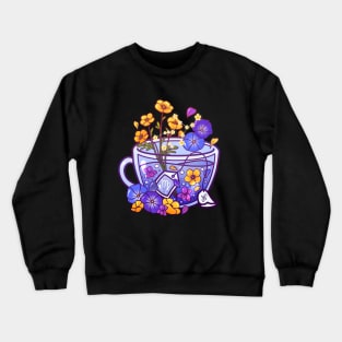 Virgo Zodiac Teacup Crewneck Sweatshirt